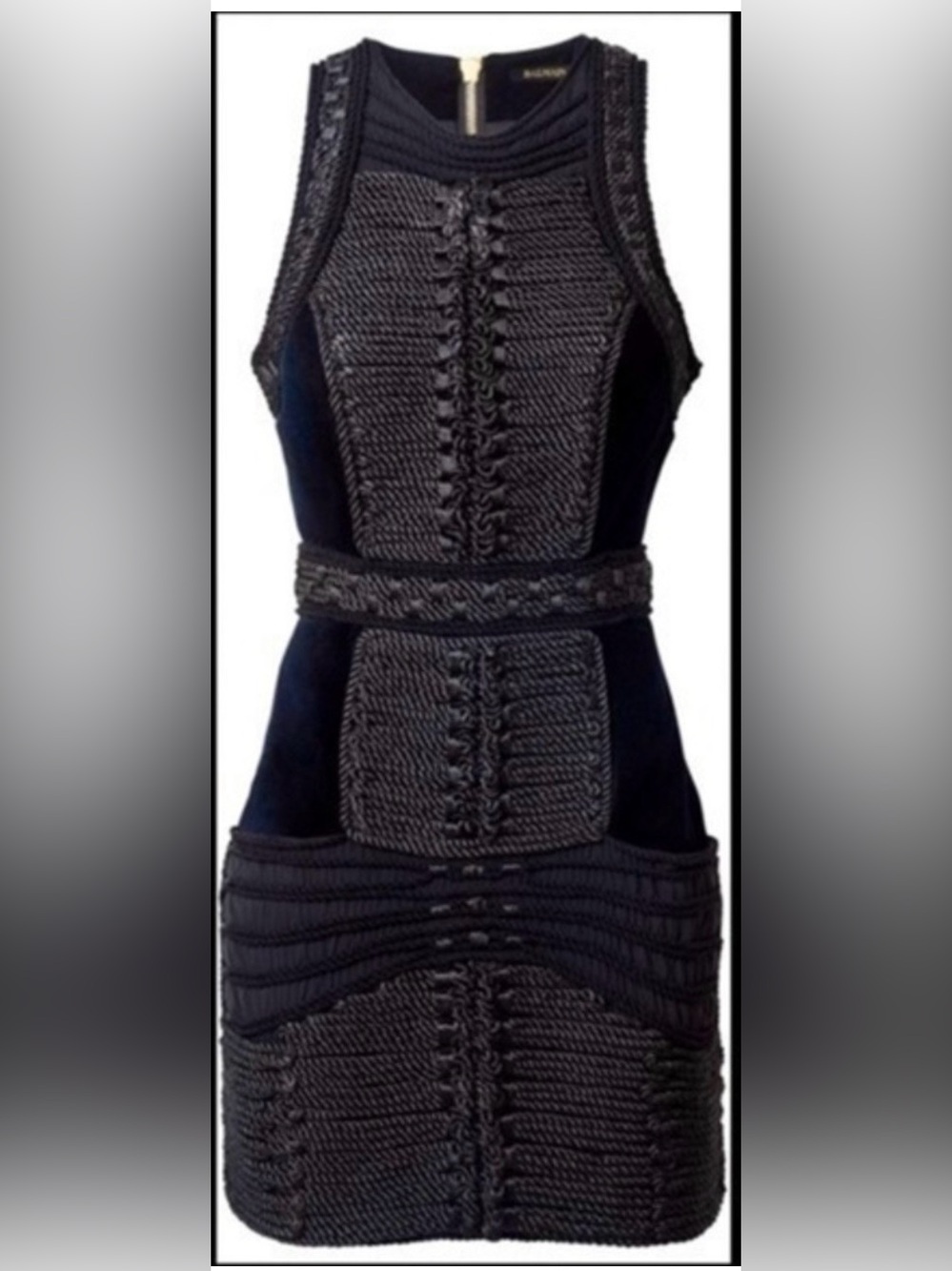 BALMAIN x H&M | Rope dress